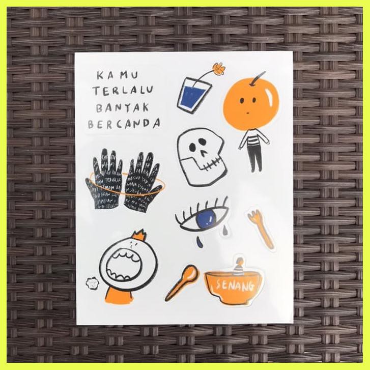 Jual BUKU KTBB KAMU TERLALU BANYAK BERCANDA, FREE STICKER | Shopee ...