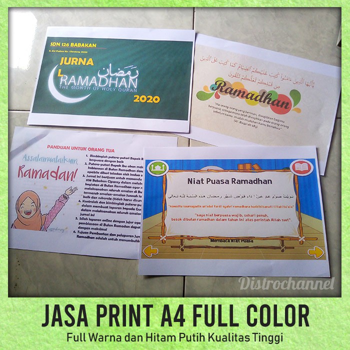Jual Jasa Print A4 warna full color dan hitam putih | Shopee Indonesia