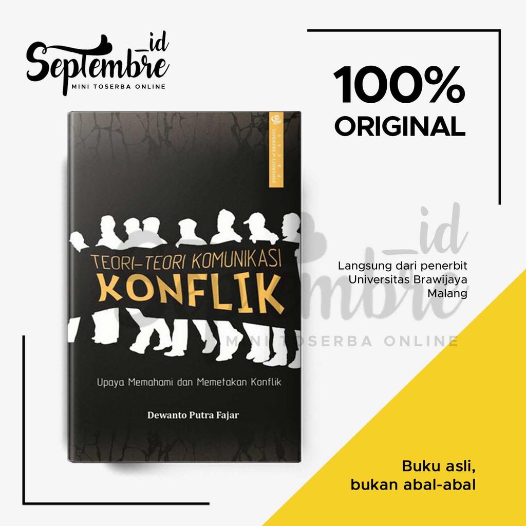 Jual Buku Original Teori-teori Komunikasi Konflik Upaya Memahami Dan ...