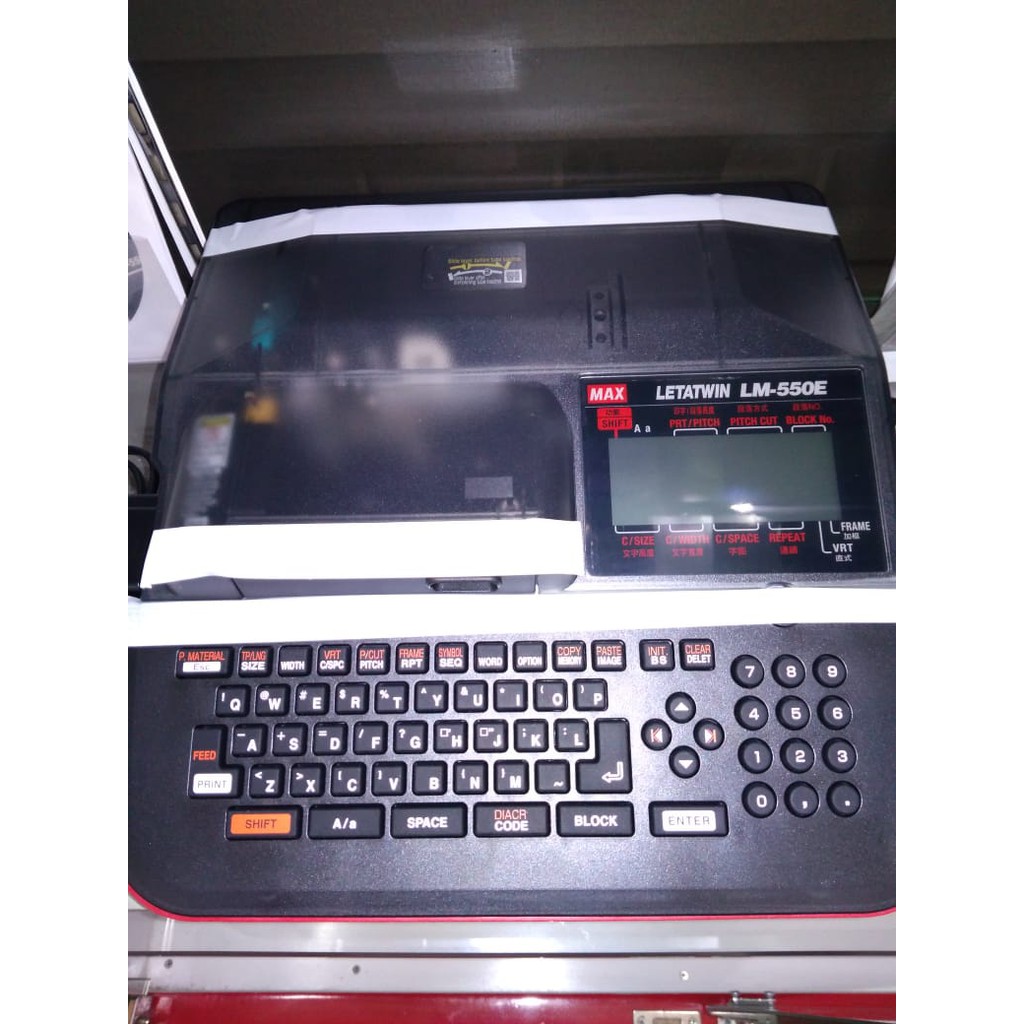 Jual Printer Label Tubing Letatwin Max LM-550E/Label printer letatwin ...