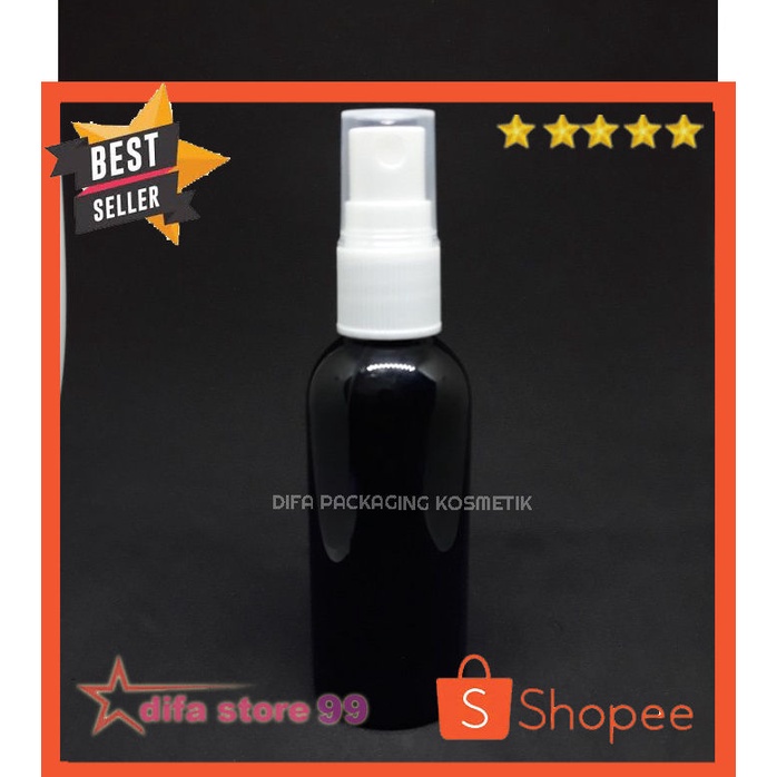 Jual Botol Spray 60ml Putih Hitam ( Paket Isi 10 Pcs ) | Shopee Indonesia