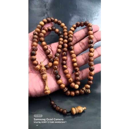 Jual Tasbih Kayu Gaharu Super 8mm Tasbih Gaharu Asli Tasbih Kayu Gaharu ...