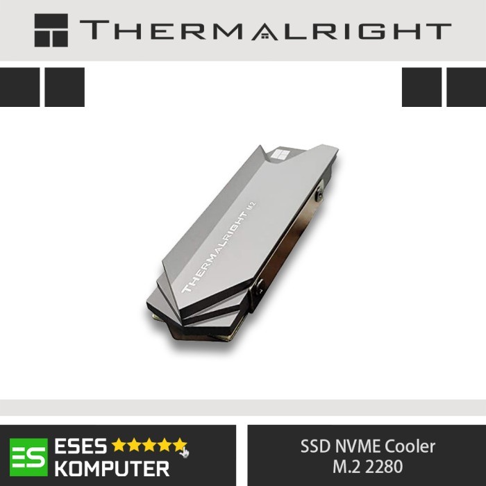 Dissipatore Thermalright Per SSD M.2 2280 - Doppia Faccia, Alluminio, Grigio Argento - Foto 3