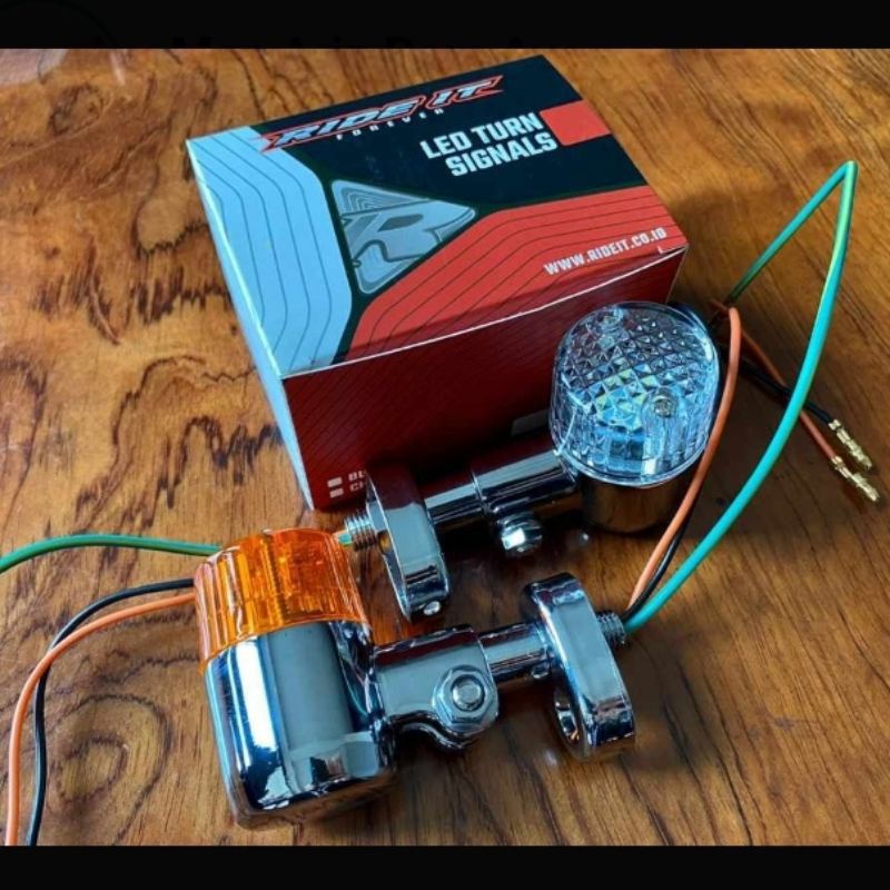 Jual LAMPU RITING SEIN PALU LED DOBEL MIKA RIDE IT CB GL Tiger megapro ...
