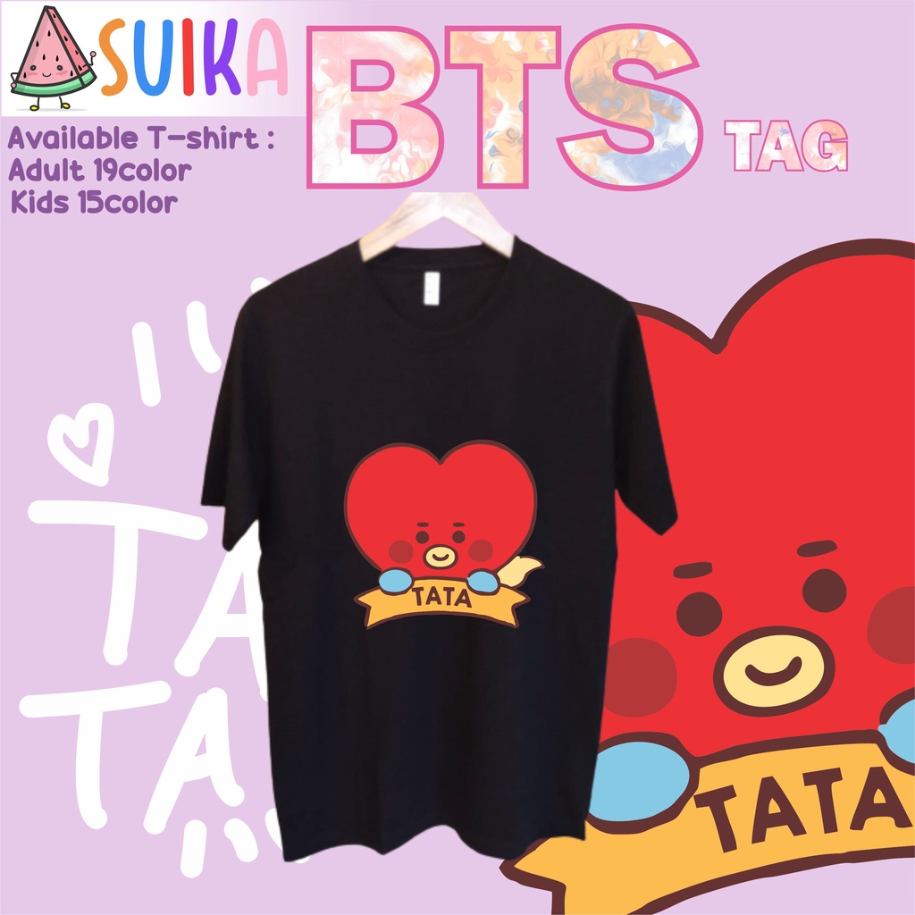 Jual Kaos Dewasa BTS BT21 Tata / Baju Dewasa BTS BT21 Tata / BTS Army ...