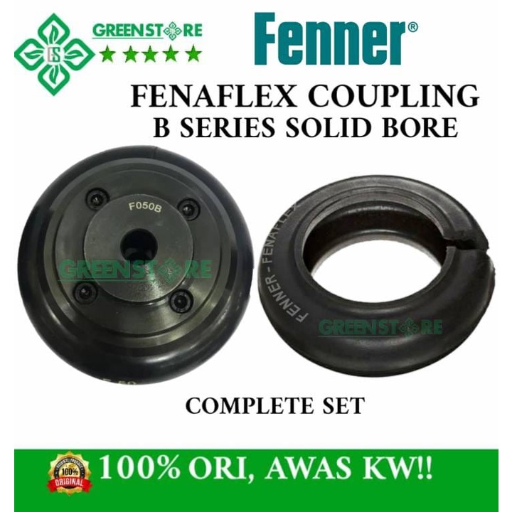 Jual FENNER F80B FENAFLEX COUPLING B SERIES SOLID MAX 60MM MADE IN ...