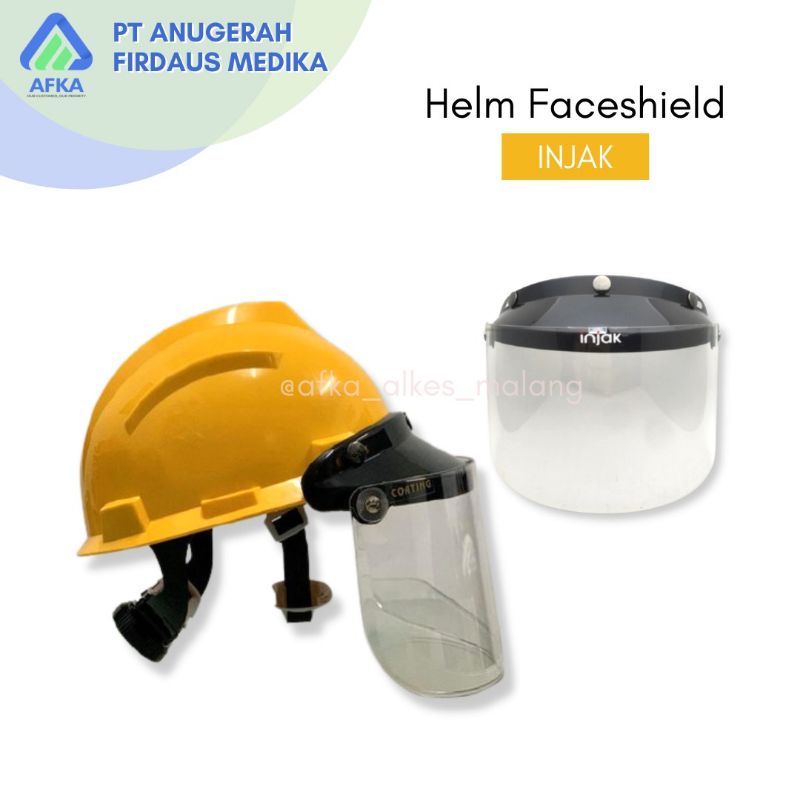 Jual helm face shield / helm medis / face shield | Shopee Indonesia