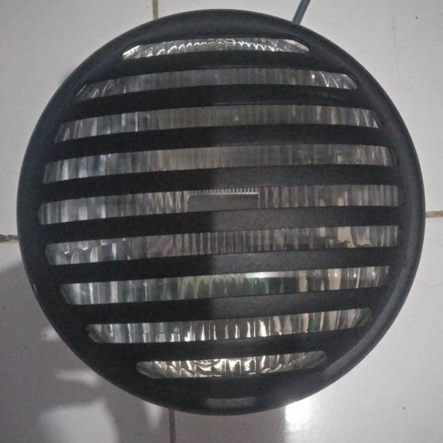 Jual Lampu Grill Ukuran 7inch Merk Ride It Plus Visornya | Shopee Indonesia