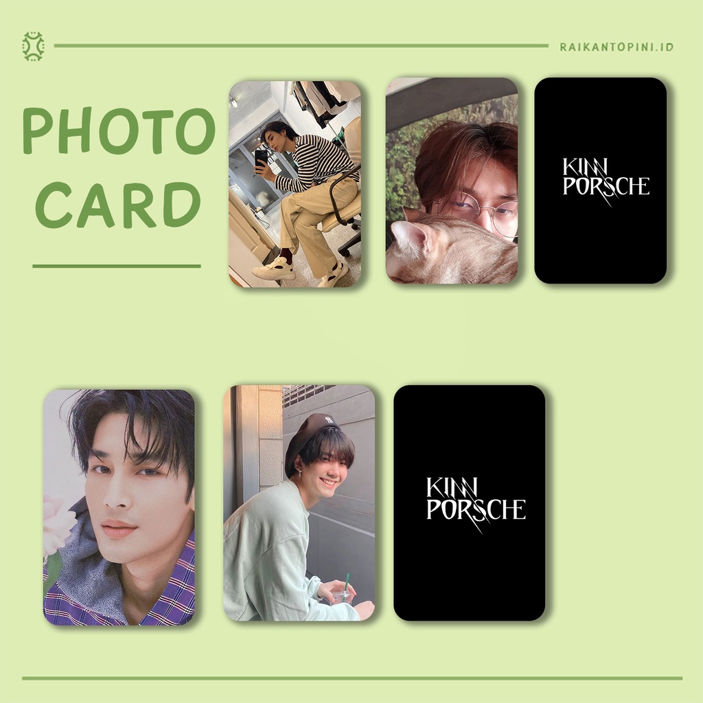 Jual Photocard Thailand Actor | Kin Porsche The Series Thailand ...