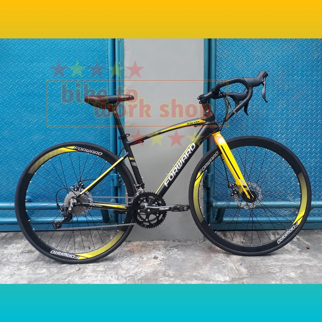 Jual SEPEDA BALAP ROADBIKE FORWARD 700C 18 SPEED ALLOY | Shopee Indonesia