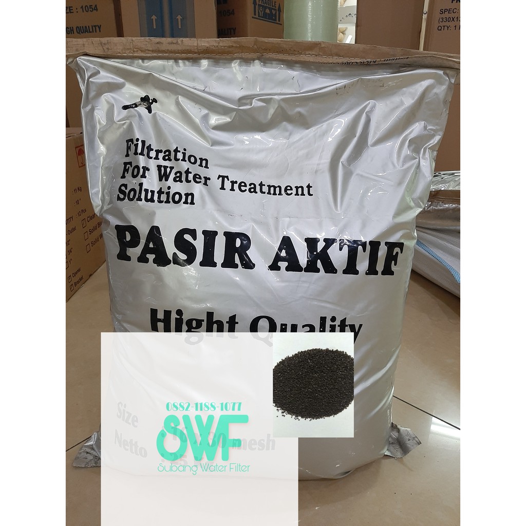 Jual Media Filter Pasir Aktif Air Bau Besi Air Berkarat Air Kuning Air Gatal Shopee Indonesia