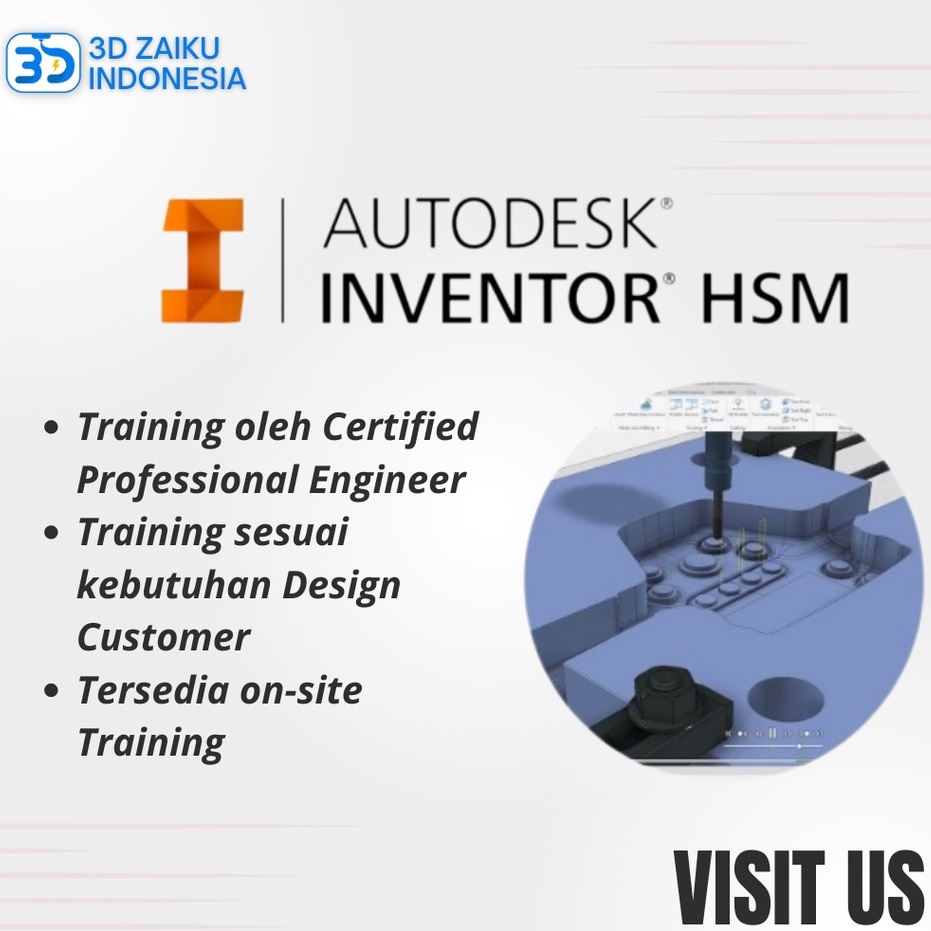 Jual Pelatihan Autodesk Inventor HSM Training Design CNC Router CAD CAM ...