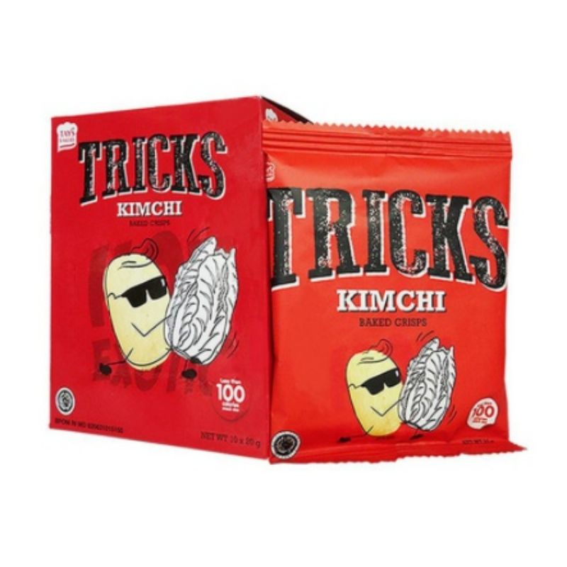 Jual TRICKS BISKUIT KENTANG POTATO BAKED CHIPS 1BOX ISI 10 PCS | Shopee ...