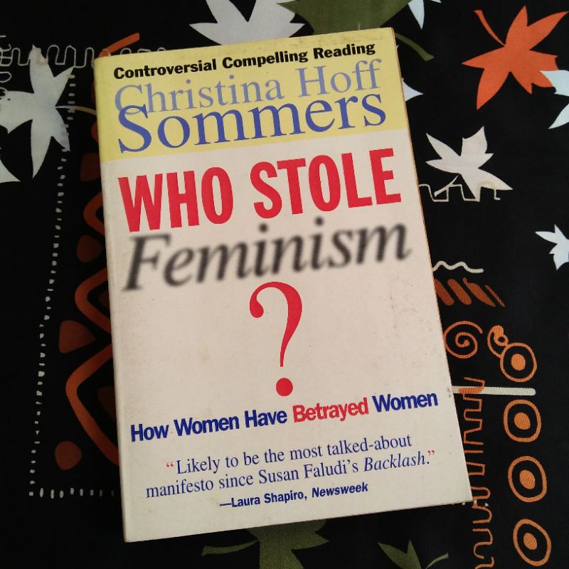 Jual (Buku Import Bekas) Christina Hoff Sommers – WHO STOLE FEMINISM ...