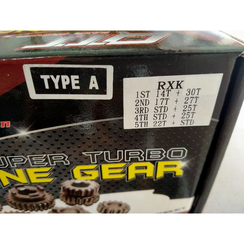 Jual GIGI RASIO RX KING QTT DRAG TIPE A rxking | Shopee Indonesia