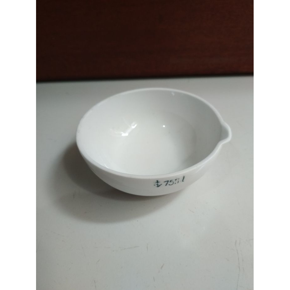 Jual Cawan Evaporating Dish 75 Mlcawan Uap Porclain Shopee Indonesia 0353