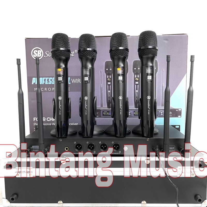 Jual Mic Wireless Soundbest IP400 Originql Ip 400 soundbest ip400 glx23 ...