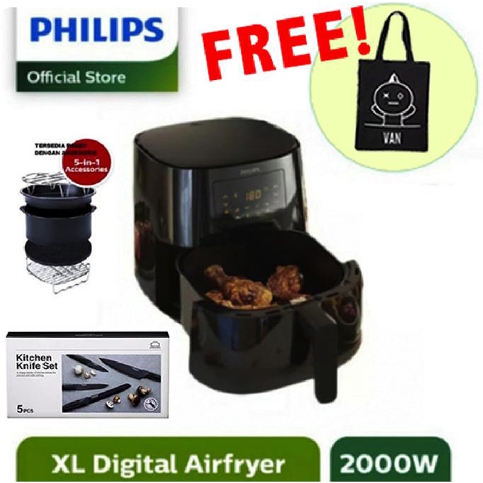 Jual PHILIPS Essential Air Fryer Digital HD 9270 XL Airfryer HD9270 ...