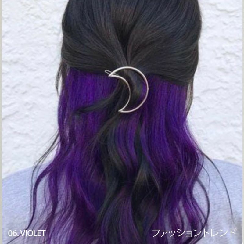 Jual CHO CHAOBEN VIOLET - hair color cream cat pewarna rambut ungu abu ...
