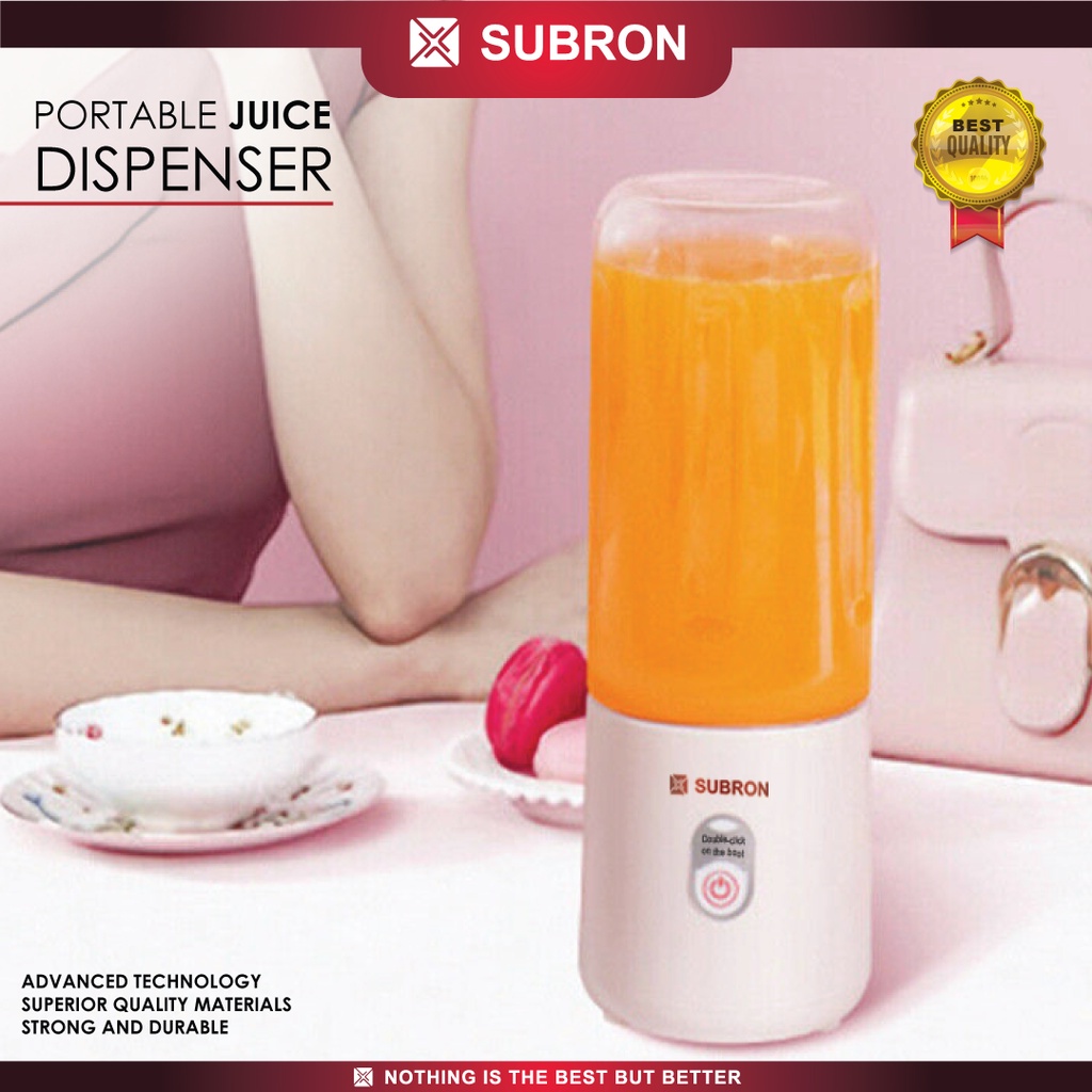 Portable Juicing Cup 500ml BUAH JUICER ELEKTRIK Blender JUS MUDAH DI BAWA  SEHAT SEGAR