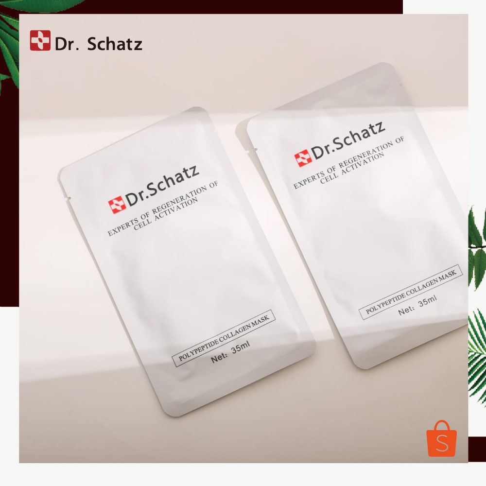 Jual Masker Polylypeptide collagen DR SCHATZ Terbaru Original isi 2 pc ...