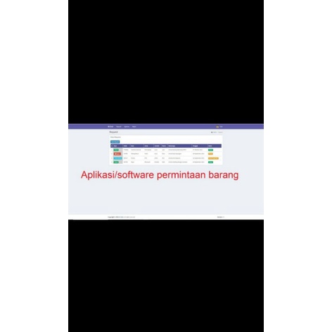 Jual Aplikasi permintaan dan pengadaan barang | Shopee Indonesia