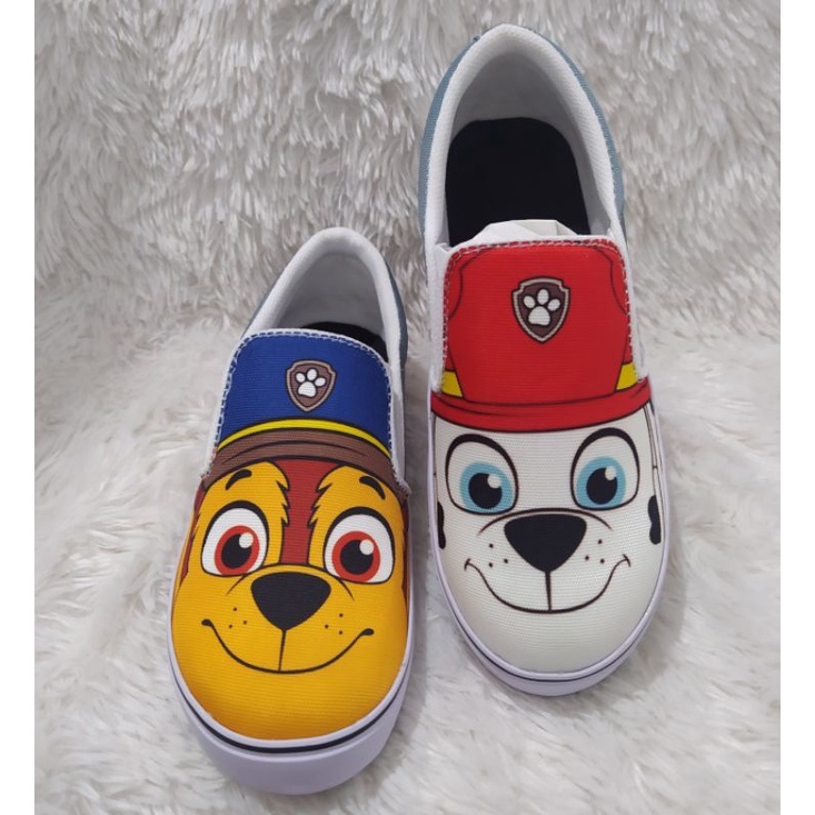 Jual PAW PATROL/sepatu anak pawpatrol/ chase and marshall bisa