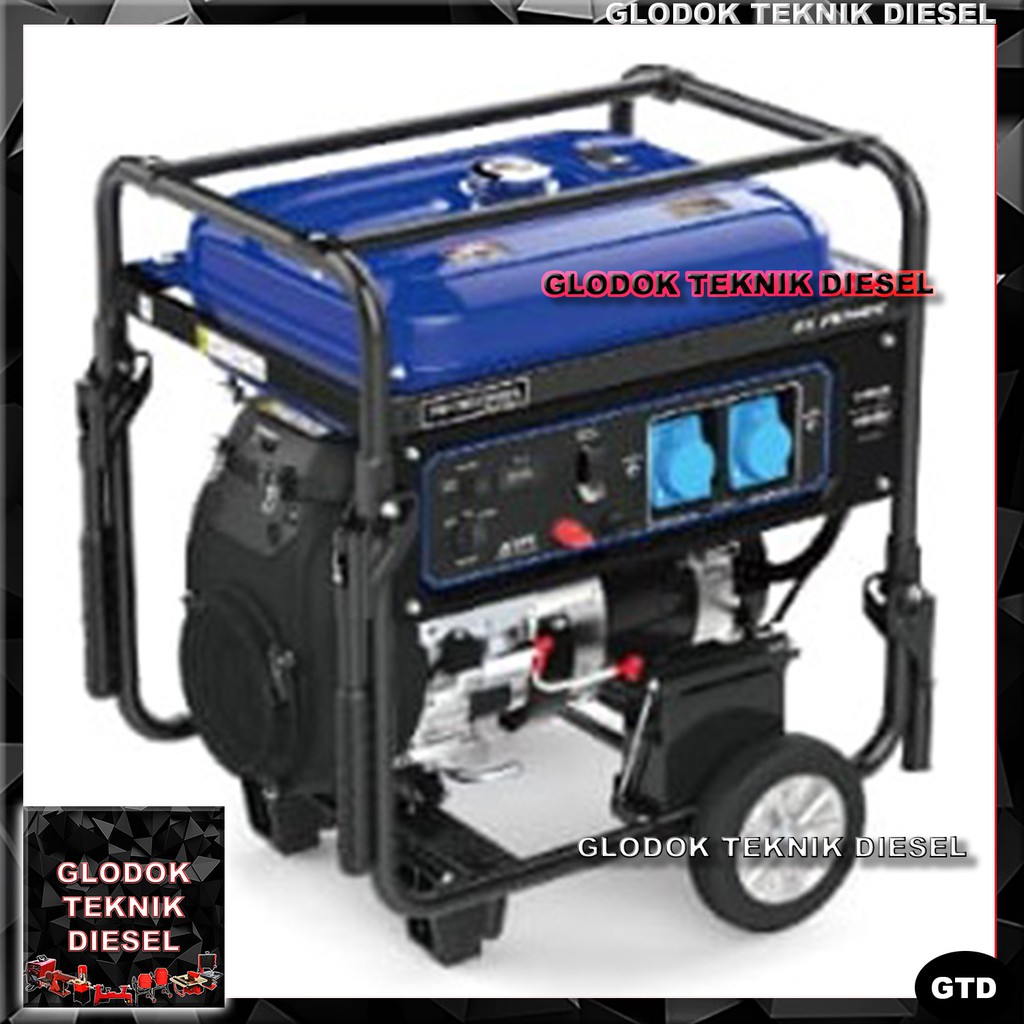 Jual MESIN Genset Bensin 12000 Watt Generator Listrik 12 KW Gulungan ...