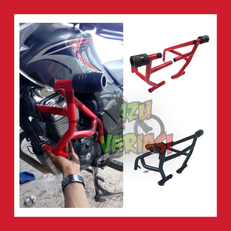 Jual TUBULAR SLIDER AGNA HONDA VERZA 150 CRASHBAR HONDA VERZA 150 PLUS