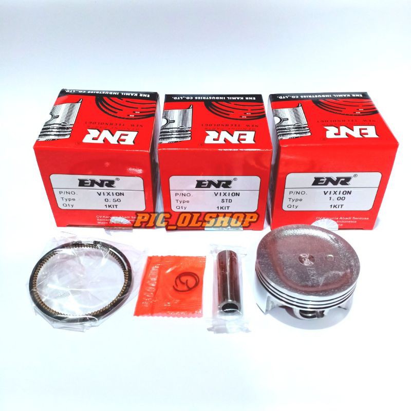 Jual Piston Kit Set Yamaha VIXION Old Lama Ukuran Os STD 25 50