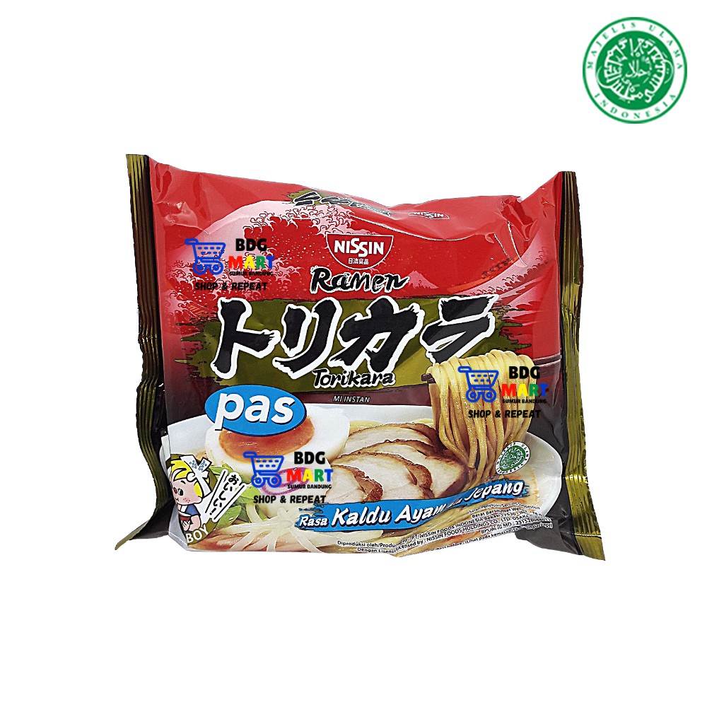 Jual Nissin Mikuya Pas Torikara Mie Ramen Jepang Rasa Kaldu Ayam Halal