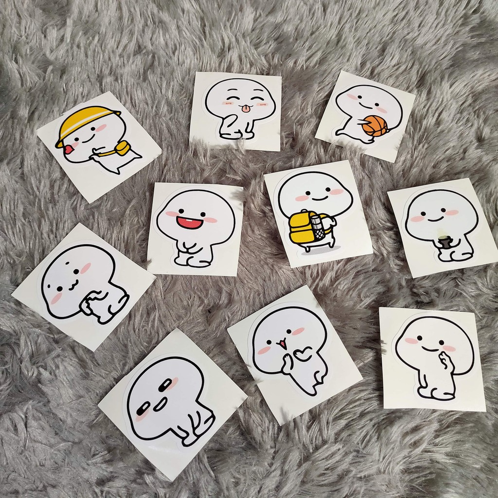 Jual Stiker Pentol HD Anti Air Waterproof untuk Laptop HP Kulkas dll