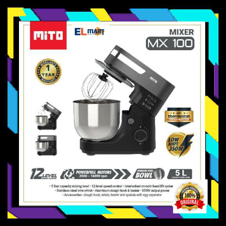 Jual Mixer Roti Mito Mx100 5 Liter Standing Mixer Jumbo Mito Mx 100