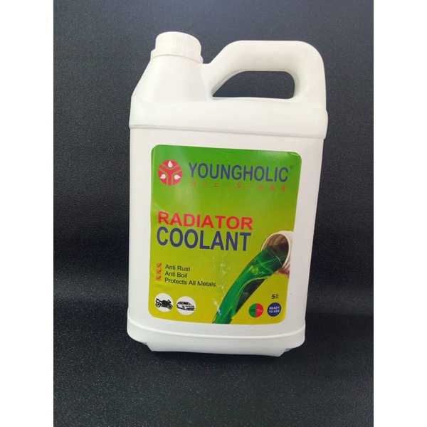 Jual Air Radiator Engine Coolant 5 Liter Young Holic | Shopee Indonesia