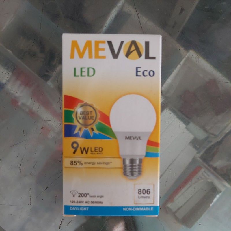 Jual bohlam LED meval 9 watt | Shopee Indonesia