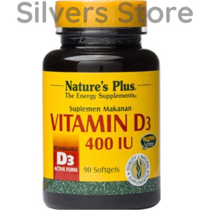 Jual vitamin natures plus vitamin d3 400 iu (90 softgel) multivitamin