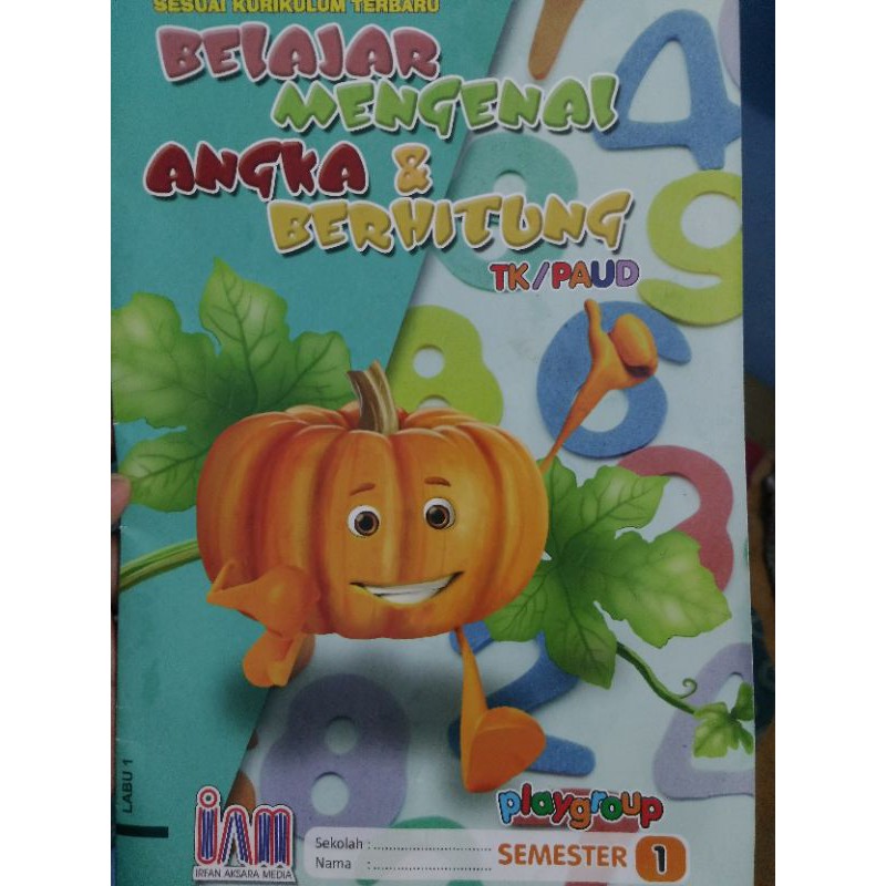 Jual Belajar Mengenal Angka & Berhitung (Playgroup) | Shopee Indonesia