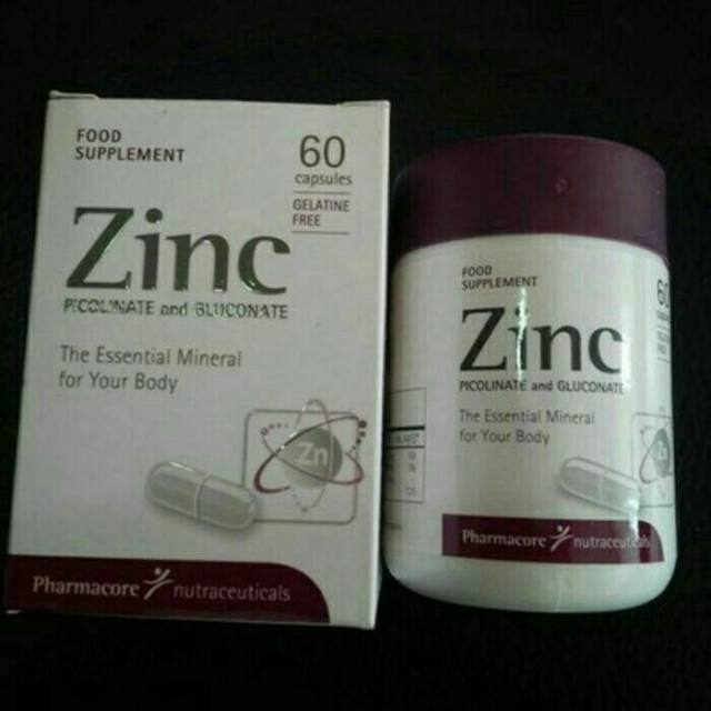 Jual ZINC isi 60 (untuk kesehatan rambut) Shopee Indonesia