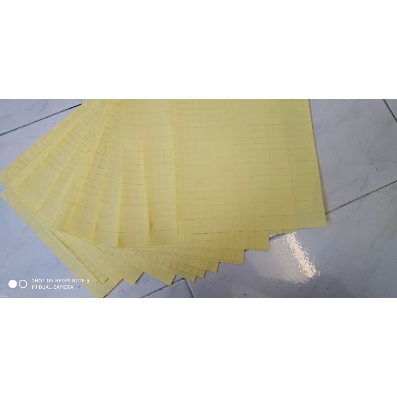 Jual Plastik Cold Laminasi Laminating Dingin A3 Ukuran 32cm X 45cm