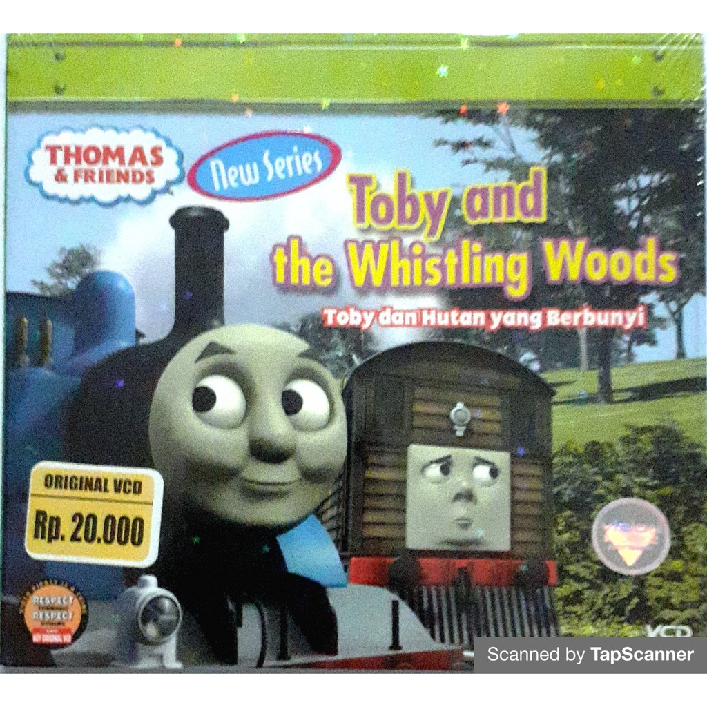 Jual Thomas & Friends Toby and the Whistling Woods VCD Original
