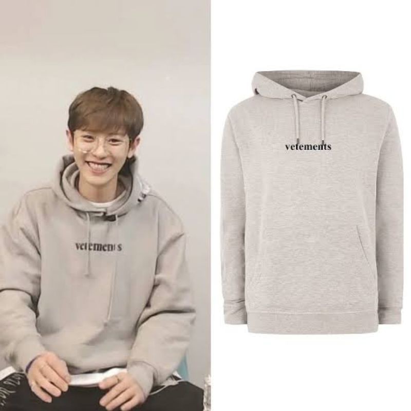 Jual Jaket Hoodie Jumper EXO Chanyeol Vetements Shopee Indonesia