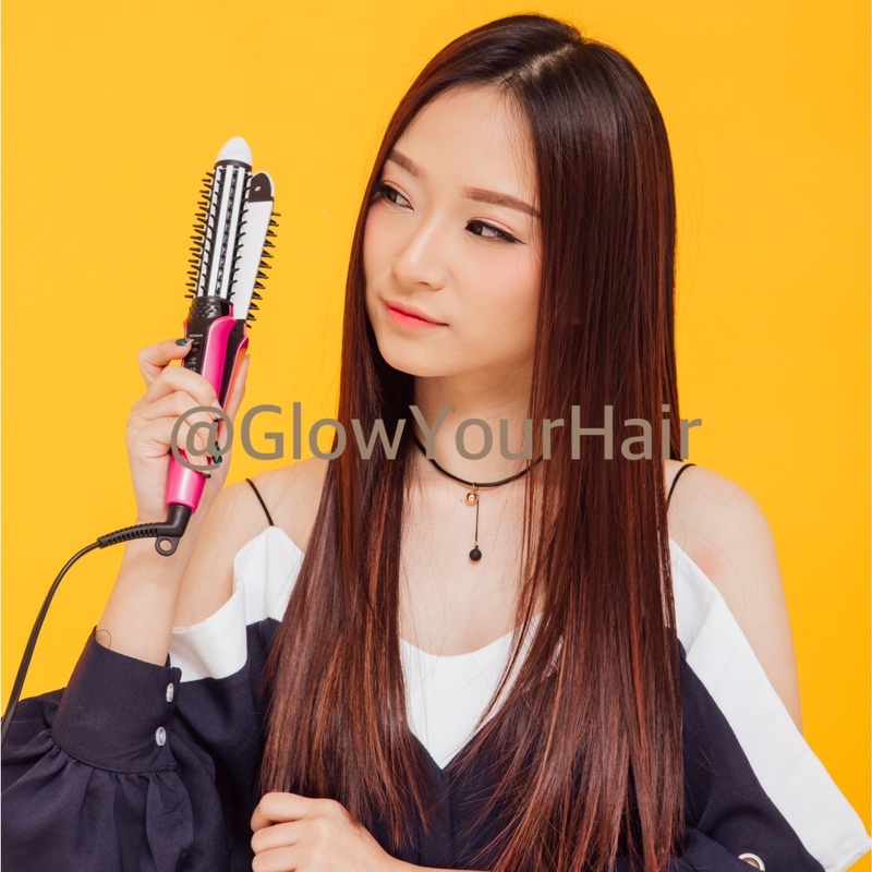 Jual Catok sonar 2in1 catok lurus curly blow catok sisir catok murah ...