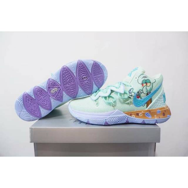 Jual SEPATU BASKET NIKE KYRIE 5 SQUIDWARD SPONGEBOB SQUAREPANTS