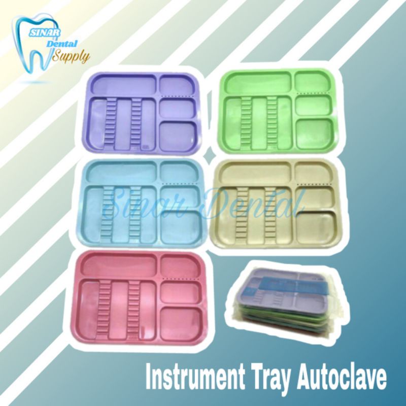 Jual Dental tray sekat separator baki instrument alat gigi alas ...