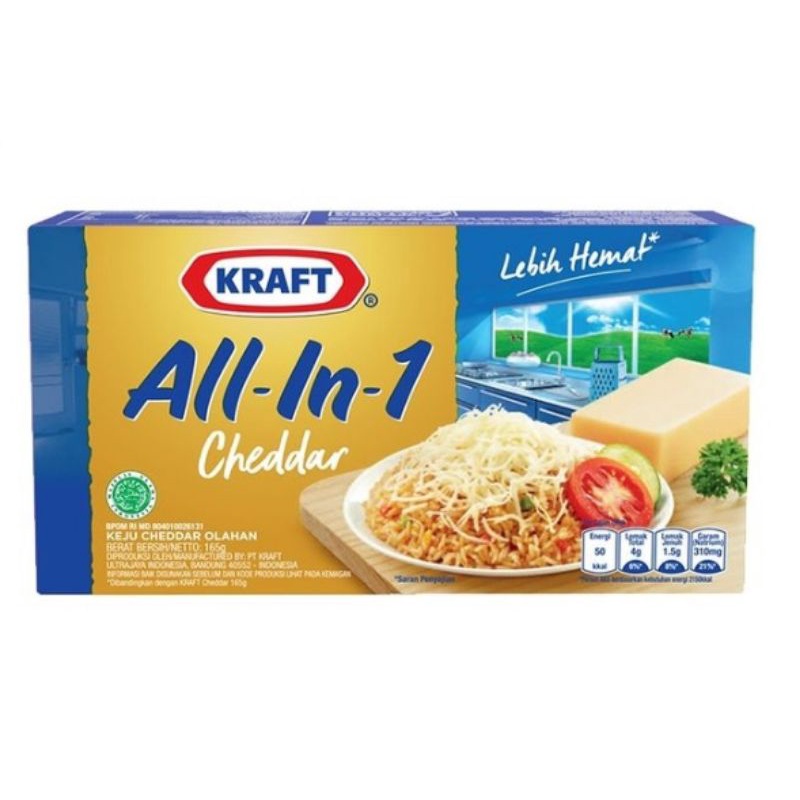 Jual Kraft Keju All In 1 Box 160G | Shopee Indonesia