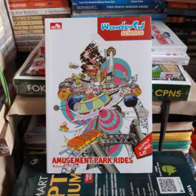 Jual Buku Science Comic Wonderful Science Amusement Park Rides Shopee Indonesia