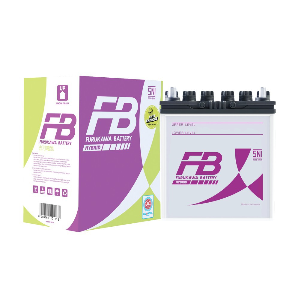 Jual ACCU AKI FURUKAWA BATTERY FB HYBRID 32B20R NS 40 NS40 32AH ASLI