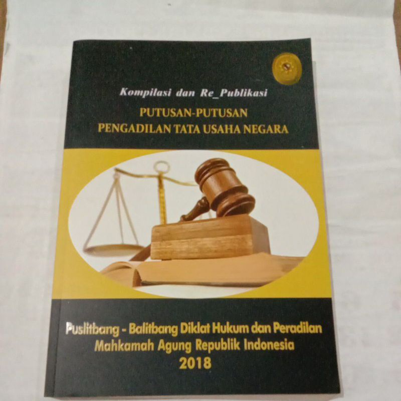 Jual Kompilasi Dan Re - Publikasi: Putusan - Putusan Pengadilan Tata ...