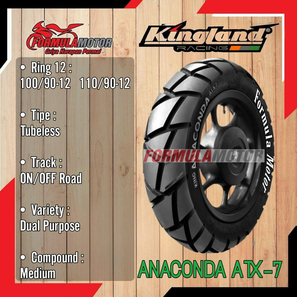 Jual Ban Kingland Anaconda Atx Ring Dual Purpose Ban Motor Matic