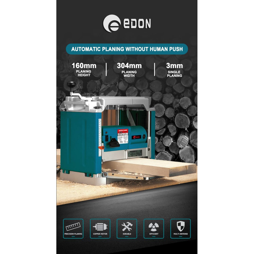 Jual Electric planner EDON ED17-3016 Mesin ketam otomatis mesin serut ...